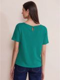 Maglia manica corta casual Street One - aqua - 4