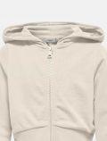 Maglia in felpa aperta Only - panna - 1