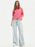T-shirt manica corta Guess Jeans - fragola - 2