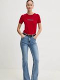 T-shirt manica corta Guess Jeans - rosso - 2