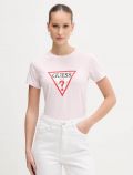 T-shirt manica corta Guess Jeans - rosa - 0