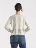 Pullover manica lunga Le Streghe - bianco argento - 3