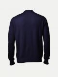 Pullover manica lunga Gran Sasso - blu - 2