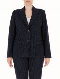 Giacca curvy Persona - blu - 2