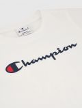 T-shirt manica corta sportiva Champion - bianco - 1