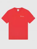 T-shirt manica corta sportiva Champion - rosso - 4