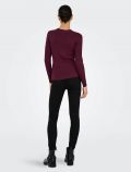 Maglia manica lunga Jdy - prugna - 4