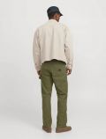 Pantalone casual Jack & Jones - militare - 4