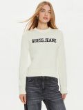 Pullover manica lunga Guess Jeans - bianco - 0