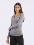 Maglia manica lunga Artigli - grigio melange - 0