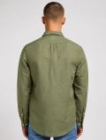 Camicia manica lunga casual Lee - olive - 3