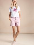 T-shirt manica corta Street One - viola - 2
