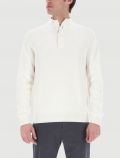 Lupetto zip North Sails - bianco - 0