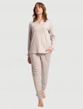 Pigiama lungo Noidinotte - beige - 0