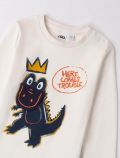 T-shirt manica lunga I Do - panna - 2