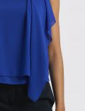 Camicia manica corta Rinascimento - blu cina - 1