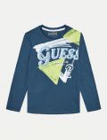 T-shirt manica lunga Guess - avio - 0