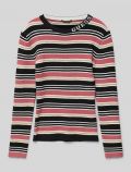 Maglia manica lunga Guess - nero rosa - 0