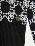 Pullover manica lunga Guess - bianco nero - 2
