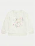 Maglia in felpa Guess - bianco - 0