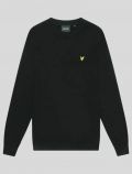 Maglia manica lunga casual Lyle&scott - black - 3