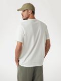 T-shirt manica corta sportiva Guess - bianco - 4