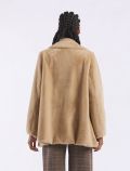 Giaccone ecopelliccia Diana Gallesi - beige - 4