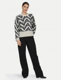 Pullover manica lunga Only - cloud dancer - 3