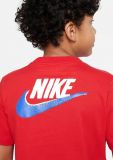 T-shirt manica corta sportiva Nike - rosso - 3