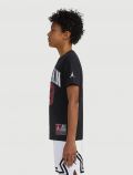 T-shirt manica corta sportiva Jordan - nero - 3