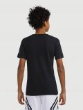 T-shirt manica corta sportiva Jordan - nero - 4