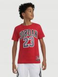 T-shirt manica corta sportiva Jordan - rosso - 0