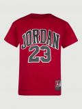 T-shirt manica corta sportiva Jordan - rosso - 3