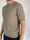 T-shirt manica corta Morgano - tortora - 1
