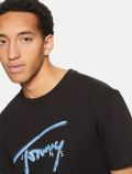 T-shirt manica corta Tommy Jeans - black - 1