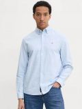 Camicia manica lunga casual Tommy Jeans - azzurro - 0