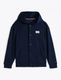 Maglia in felpa aperta Tommy Hilfiger - navy - 0