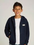 Maglia in felpa aperta Tommy Hilfiger - navy - 3