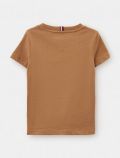 T-shirt manica corta Tommy Hilfiger - biscotto - 1