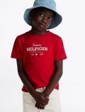 T-shirt manica corta Tommy Hilfiger - red - 0