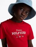 T-shirt manica corta Tommy Hilfiger - red - 1