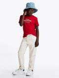 T-shirt manica corta Tommy Hilfiger - red - 2