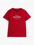 T-shirt manica corta Tommy Hilfiger - red - 4
