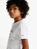 T-shirt manica corta Tommy Hilfiger - white - 1