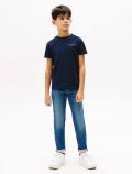 T-shirt manica corta Tommy Hilfiger - navy - 4