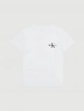 T-shirt manica corta Calvin Klein - white - 0