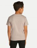 T-shirt manica corta Calvin Klein - sabbia - 3