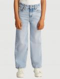 Pantalone jeans Calvin Klein - light blue denim - 0