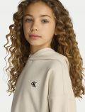 Maglia in felpa Calvin Klein - panna - 1