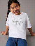 T-shirt manica corta Calvin Klein - white - 0